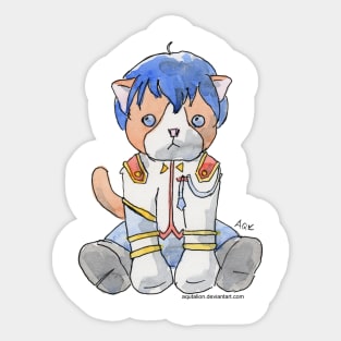 Harlock the Cat Cosplay: Kaoru Miki Sticker